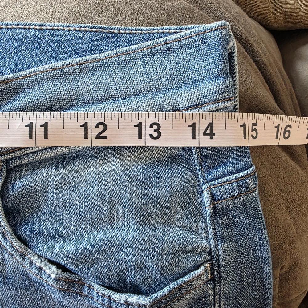 51) MOTHER The Insider Crop Step Fray Sz. 28 - Picture 8 of 10